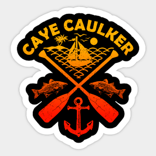 Caye Caulker Beach, Belize, Boat Paddle Sticker